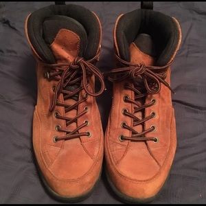 Lands End Men’s Leather Casual Boots